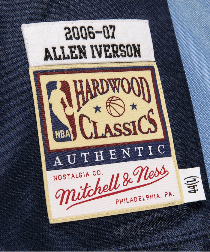 Denver Nuggets Allen Iverson 2006-07 Road Authentic Swingman Jersey