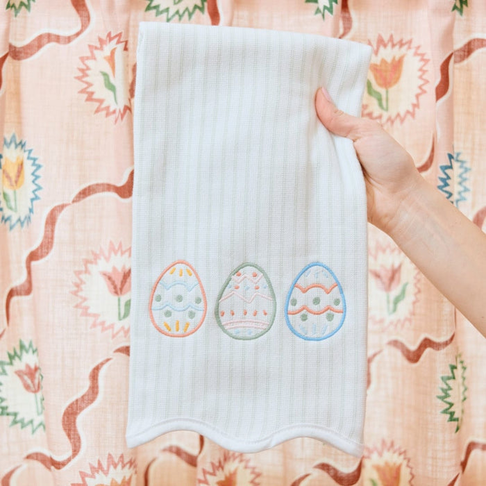 Weezie Easter Eggs Kitchen Towel