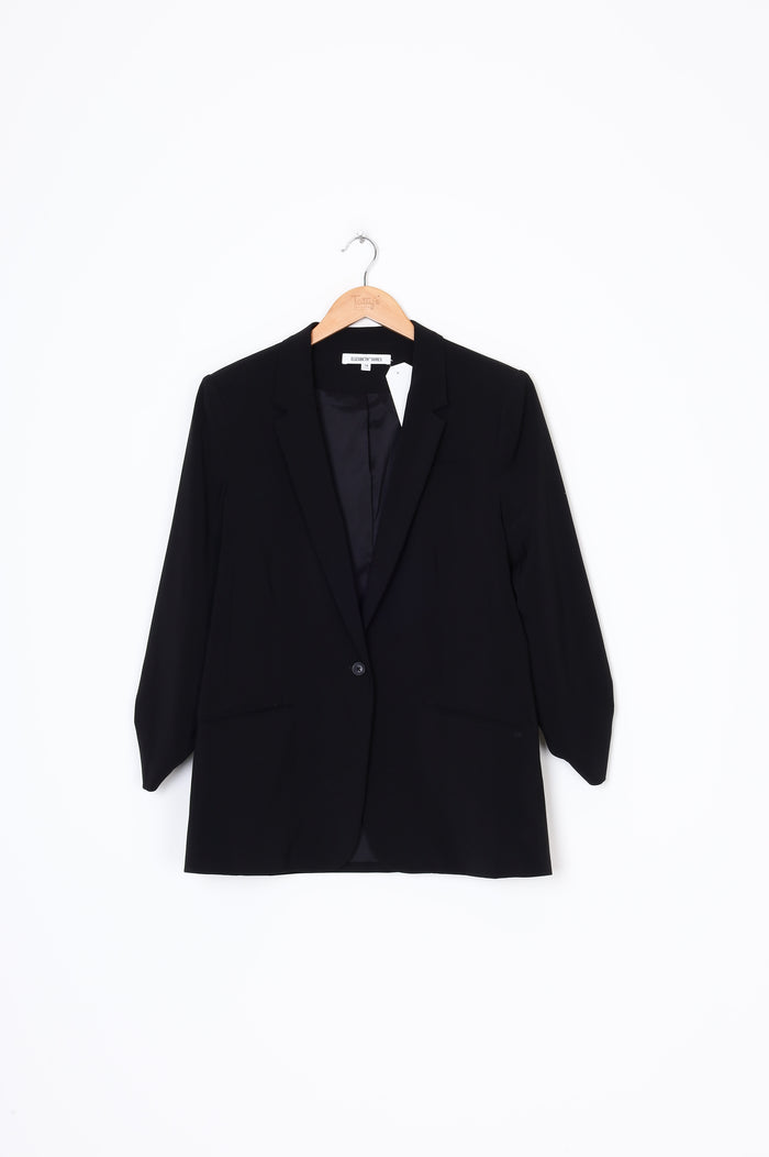 Elizabeth & James Womens Black Blazer Size 10