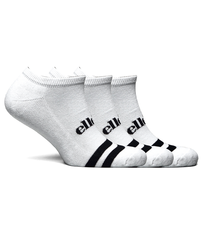 Ellesse Melna 3 Pack Socks (White)