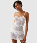 Embrace Lace® Chemise: Delicious White