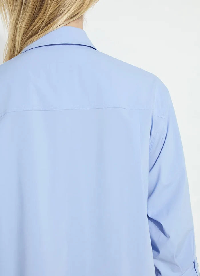 Enid Over Sized Cropped Shirt