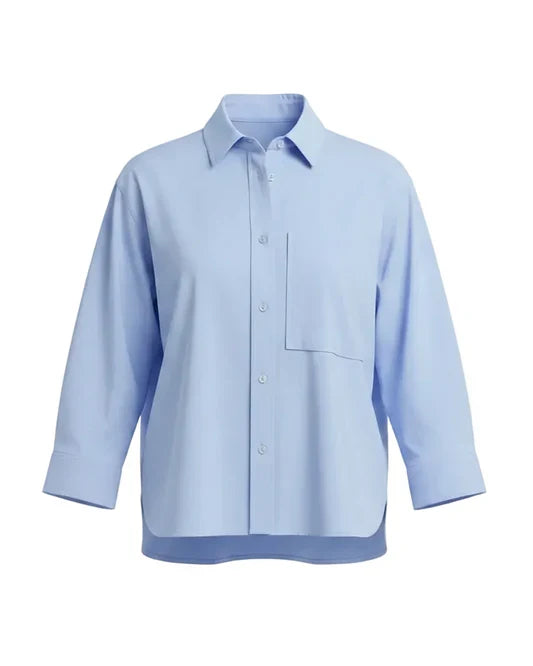 Enid Over Sized Cropped Shirt