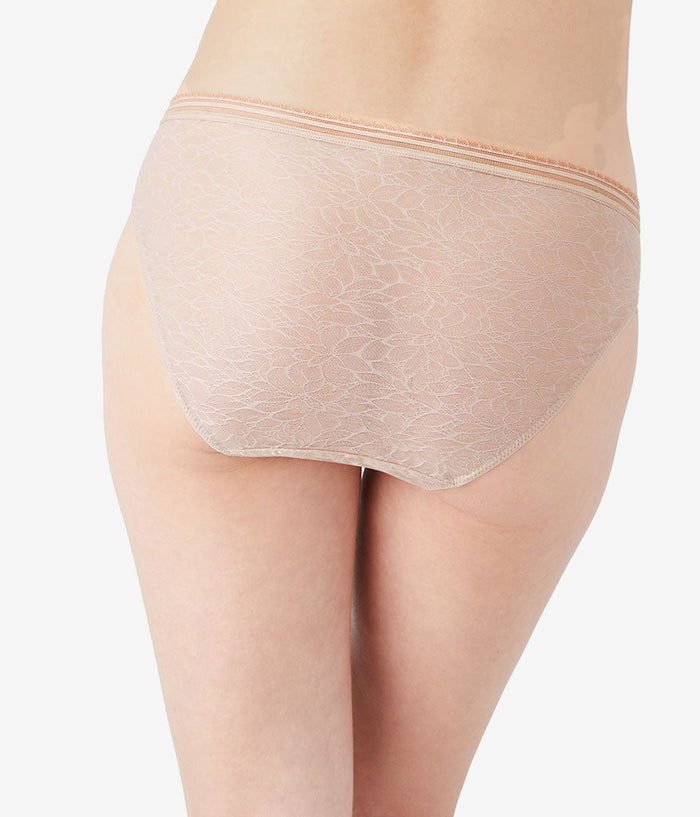 Etched in Style Bikini: Au Natural
