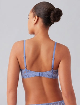 Feeling Famous Balconette Contour Bra: Night/Angel Wing