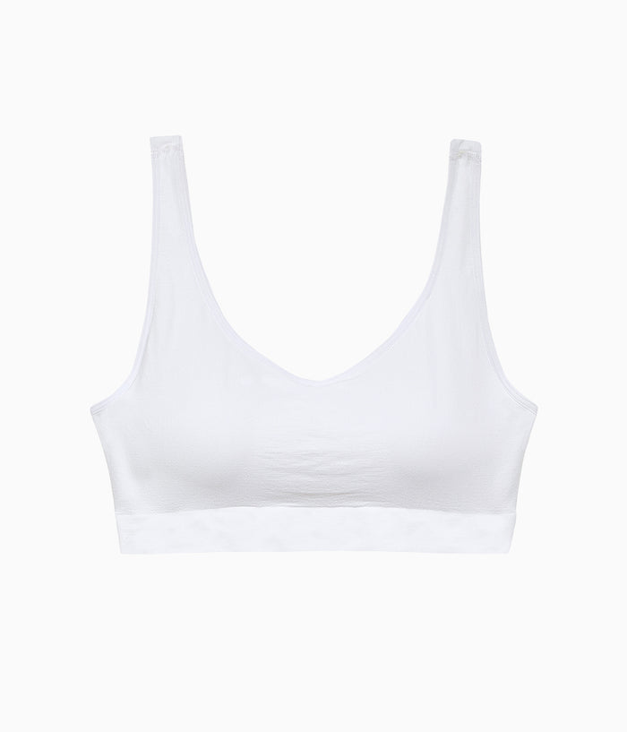 Feeling Flexible Bralette: White