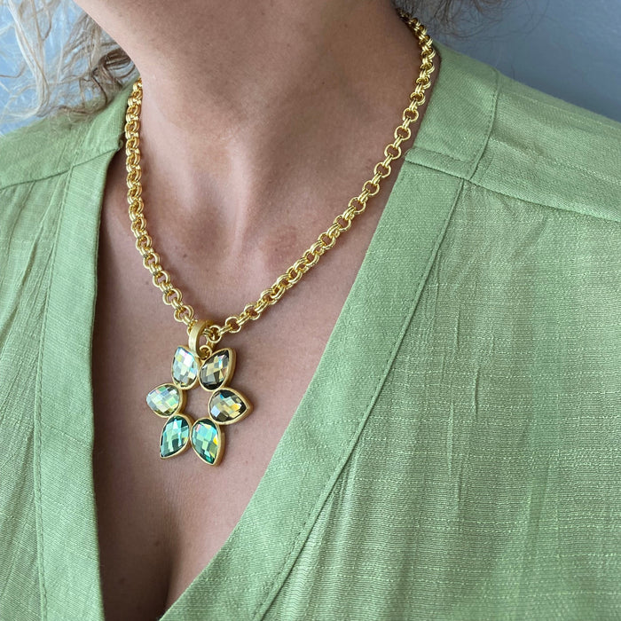 Fiori 6 Stone Necklace