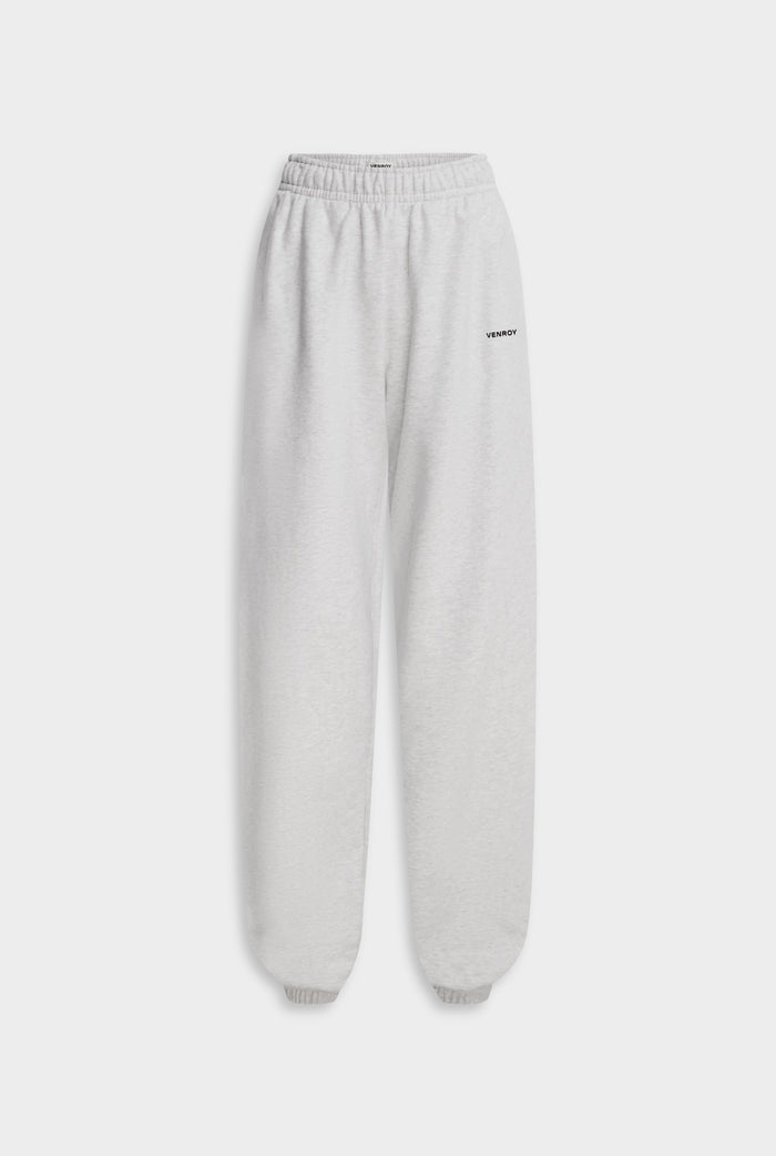 Fleece Track Pant - Light Grey Marl