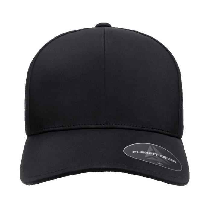 Flexfit Delta Fitted Cap (Black)