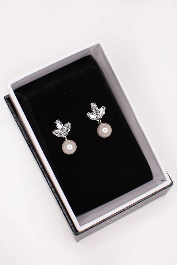Frankie Earring Silver - Jewellery - Windsor Bridal Jewellery
