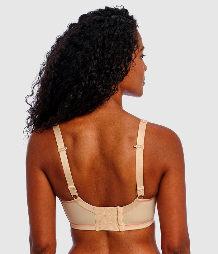 Freya Sonic Sport Underwire Spacer Bra: Nude