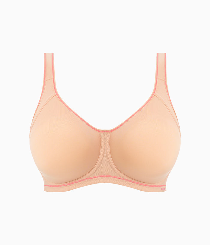 Freya Sonic Sport Underwire Spacer Bra: Nude