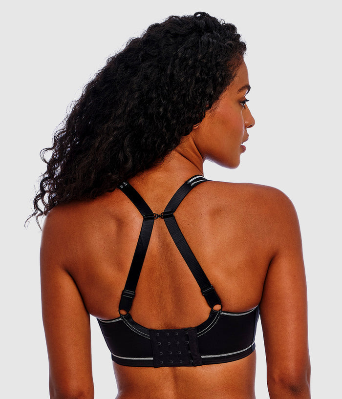 Freya Sonic Sport Underwire Spacer Bra: Storm