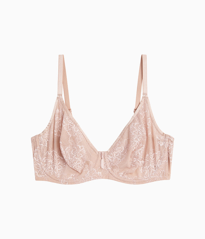 Full Bloom Underwire Bra: Rose Dust