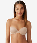 Future Foundation Push Up Strapless Bra: Au Natural