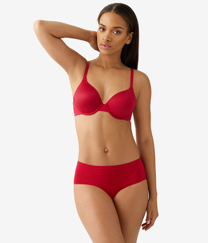 Future Foundation T-Shirt Bra: Chili Pepper Red