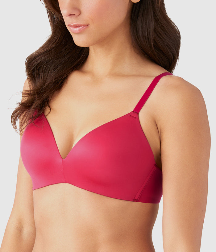 Future Foundation Wire Free T-Shirt Bra: Persian Red