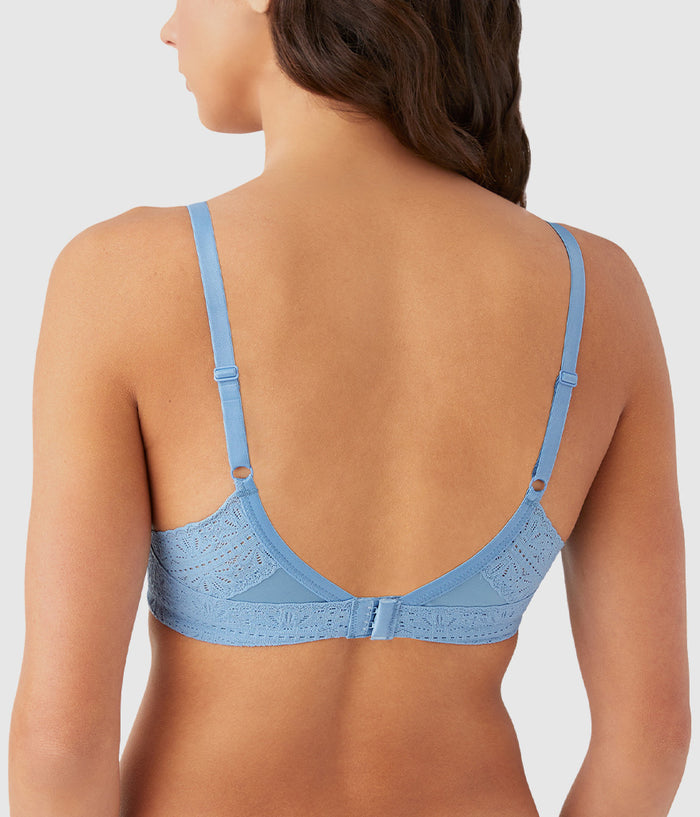 Future Foundation Wire Free T-Shirt Bra with Lace: Allure