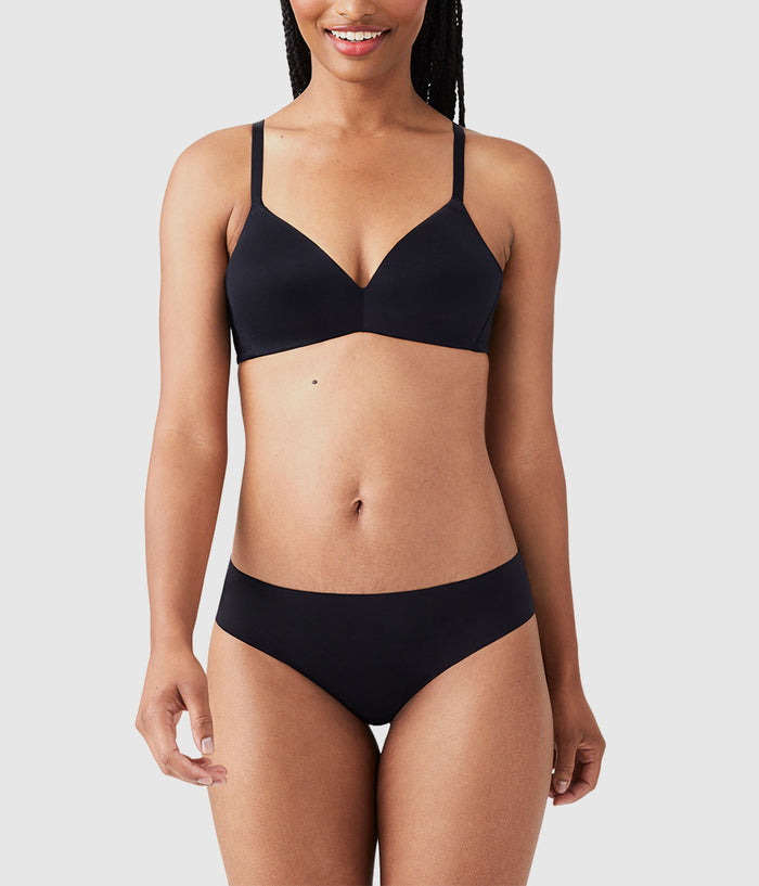 Future Foundation Wire Free T-Shirt Bra with Lace: Night
