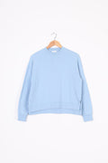 Ganni Womens Blue Sweatshirt Size XXS