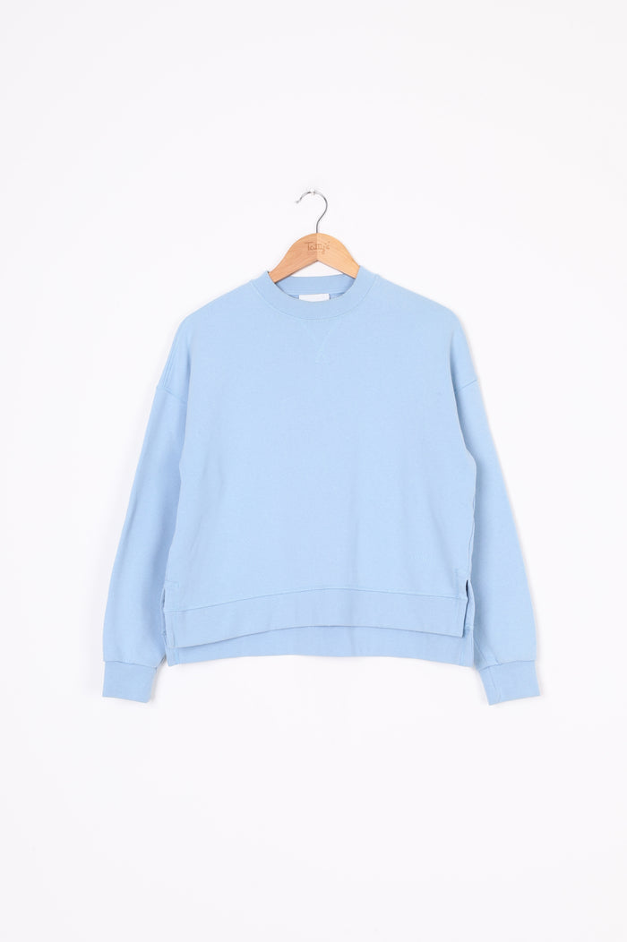 Ganni Womens Blue Sweatshirt Size XXS