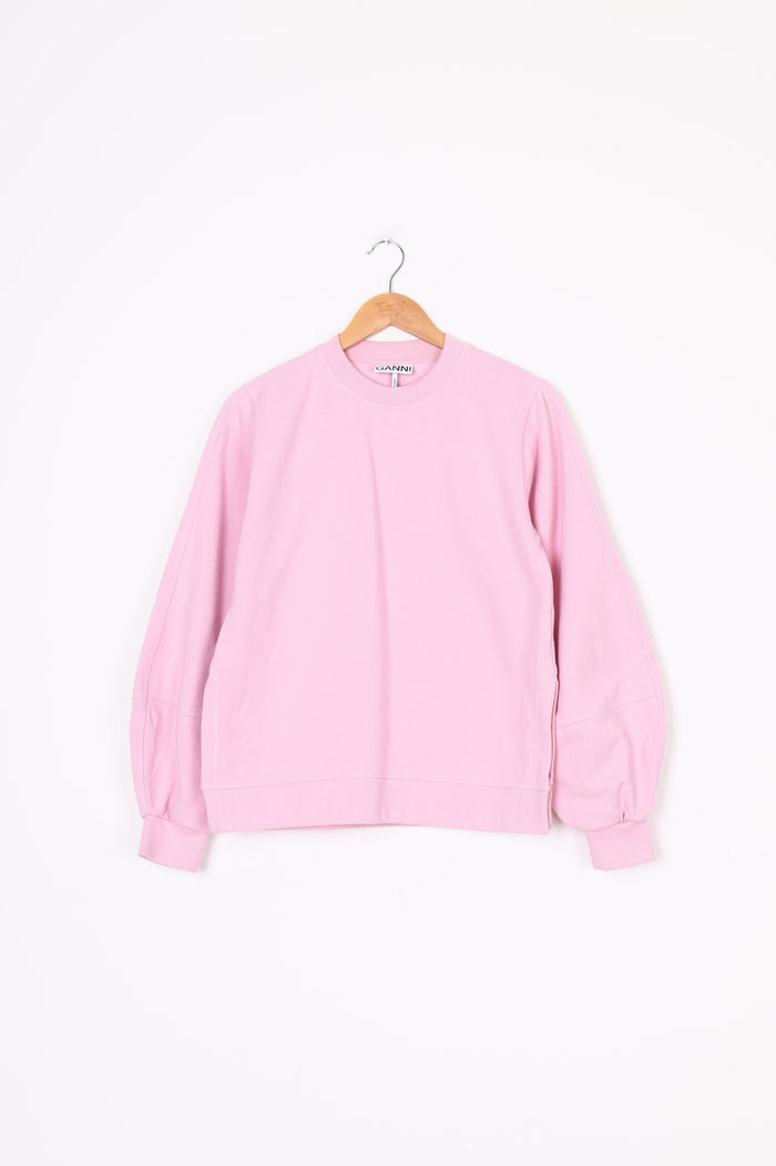 Ganni Womens Pink Sweatshirt Size S