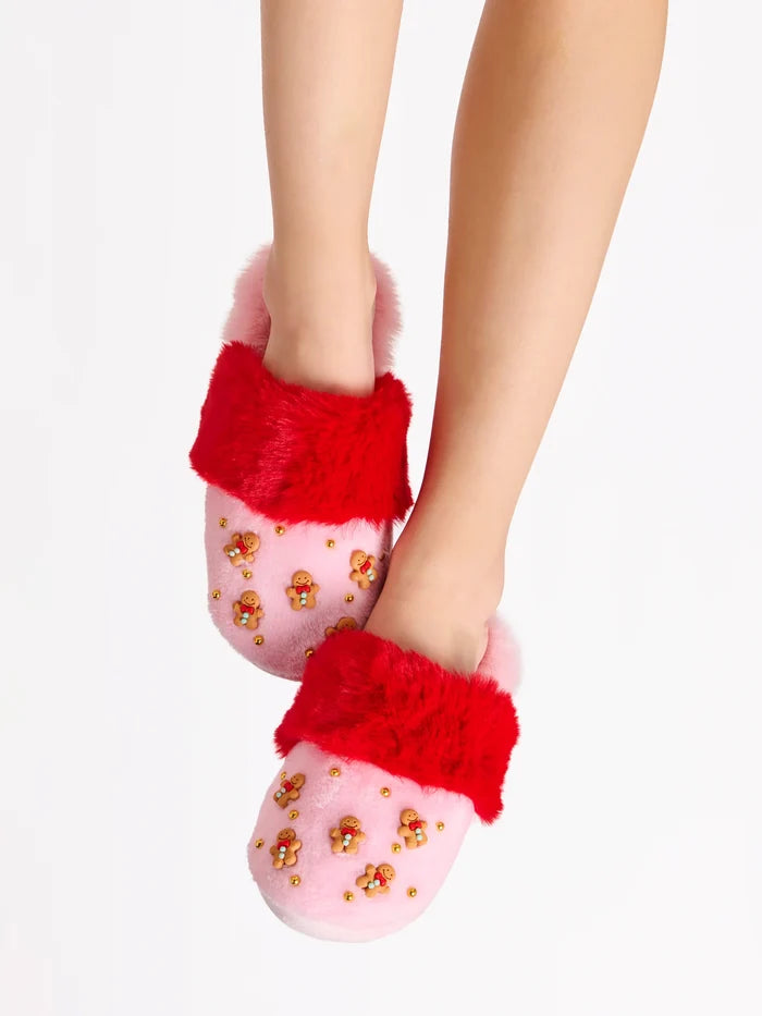 Gingerbread Man Slippers