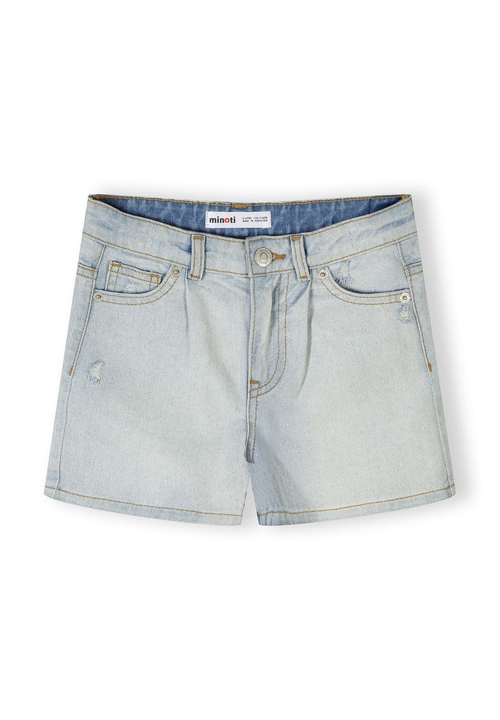Denim Shorts 2-Pack High Waisted Black Blue - 2