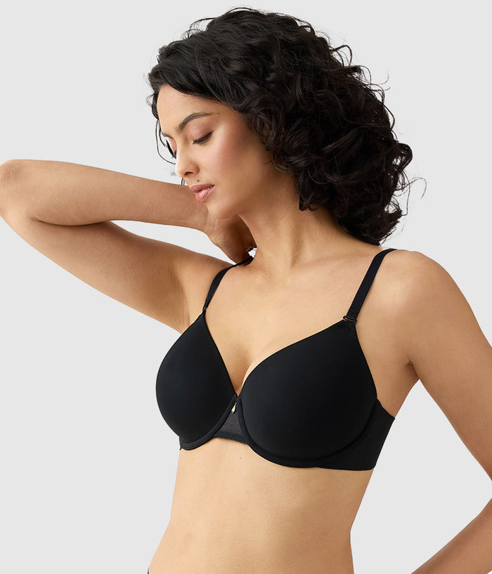 Go Anywear T-Shirt Bra: Black