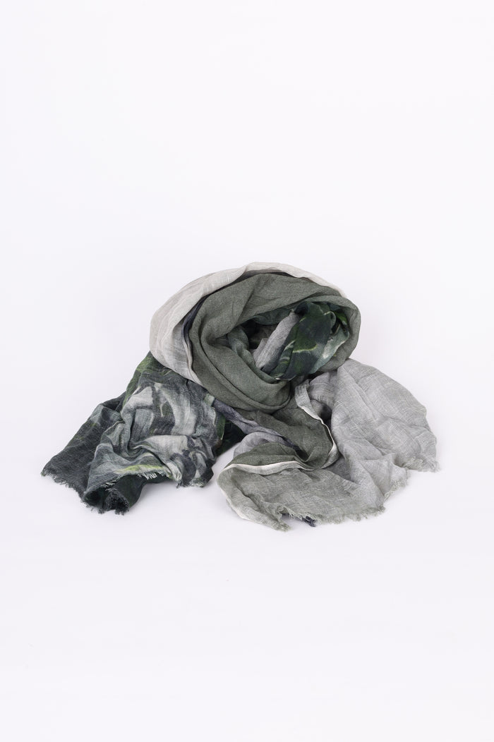 Good&Co Womens Green Scarf Size O/S