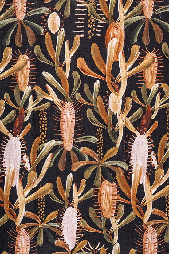 Grass Tree Nude Bow Tie - Accessory - Peggy and Finn