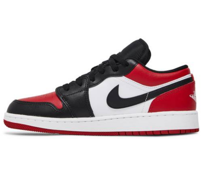 GS Nike Air Jordan 1 Low (Bred Toe)