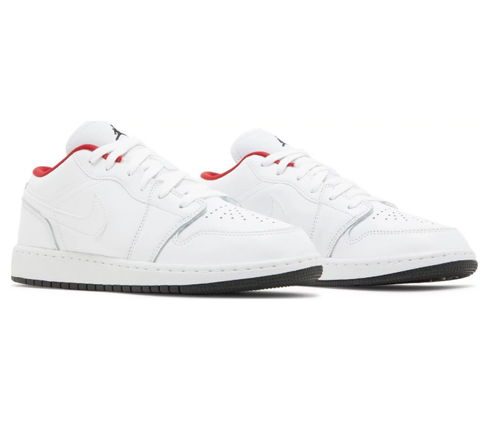 GS Nike Air Jordan 1 Low (White/Red)