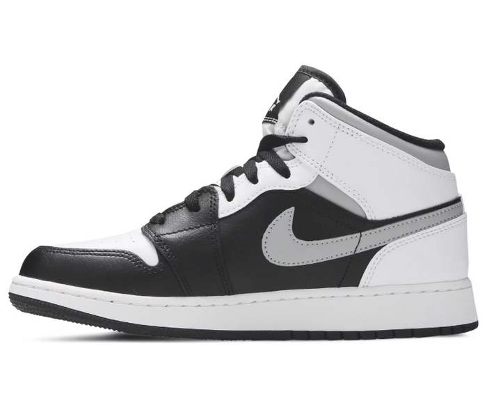 GS Nike Air Jordan 1 Mid (White Shadow)