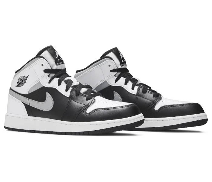 GS Nike Air Jordan 1 Mid (White Shadow)