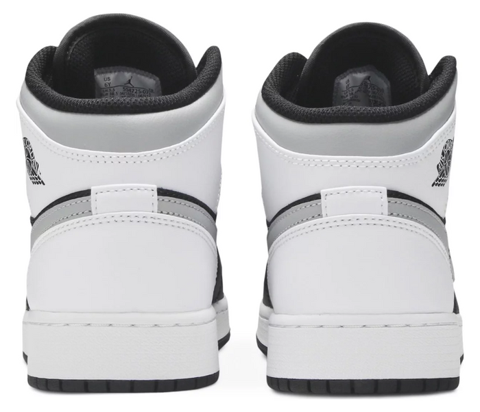GS Nike Air Jordan 1 Mid (White Shadow)