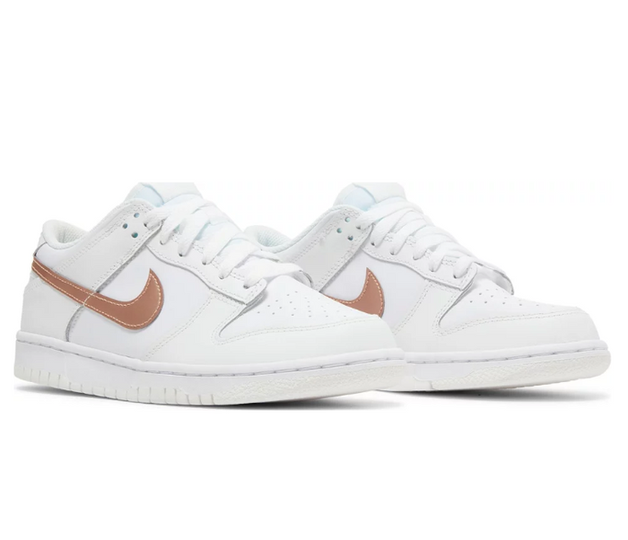GS Nike Dunk Low (White/Bronze)
