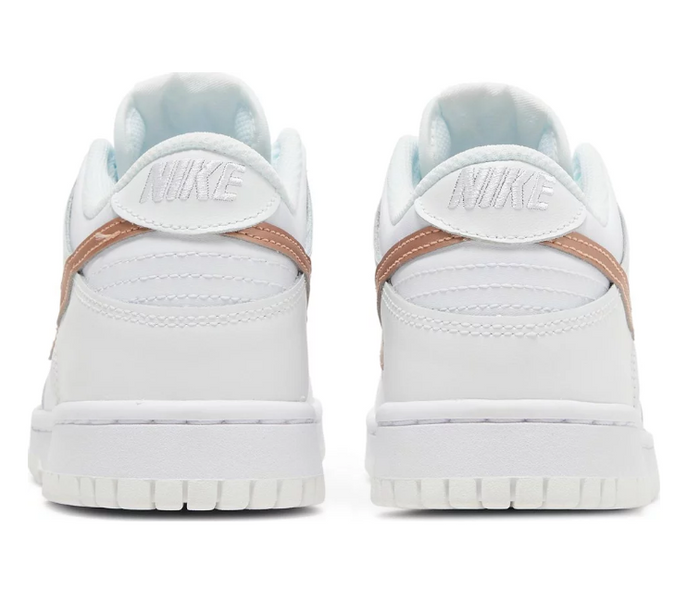 GS Nike Dunk Low (White/Bronze)
