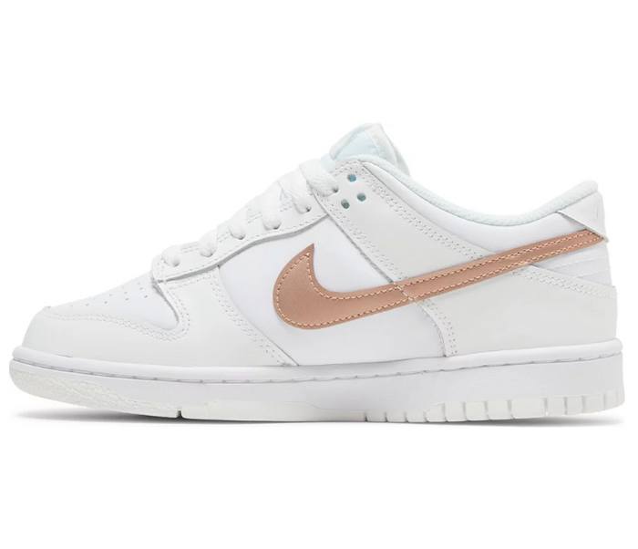 GS Nike Dunk Low (White/Bronze)