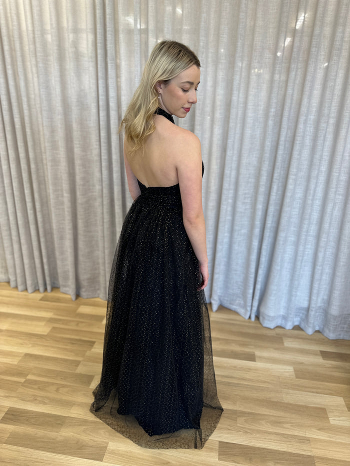 Hallie Halter Neck Ball Gown - Dress - Bariano