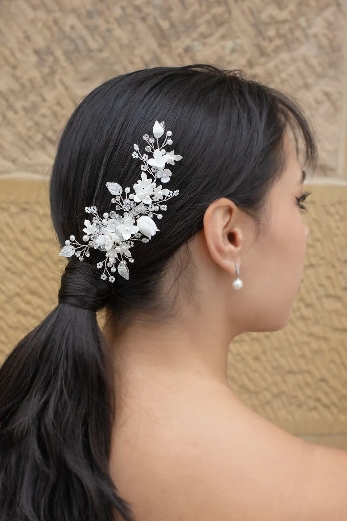 Harlow Side Clip - Jewellery - Windsor Bridal Jewellery