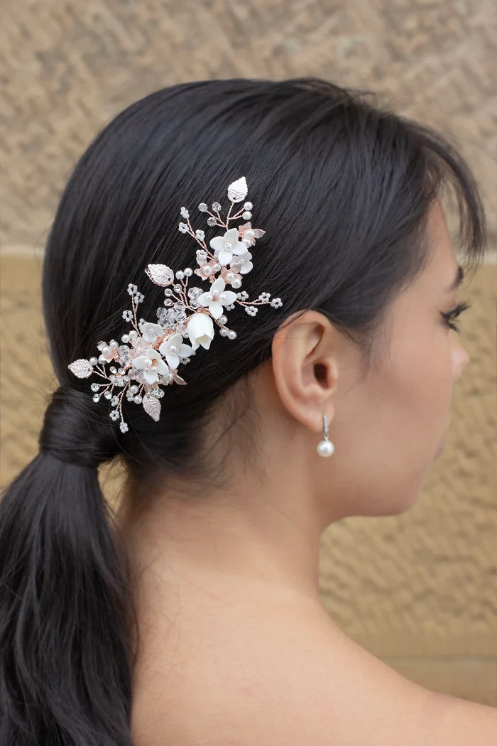Harlow Side Clip - Jewellery - Windsor Bridal Jewellery