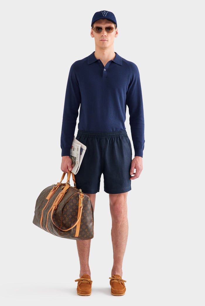 Heavyweight Lounge Short - Navy