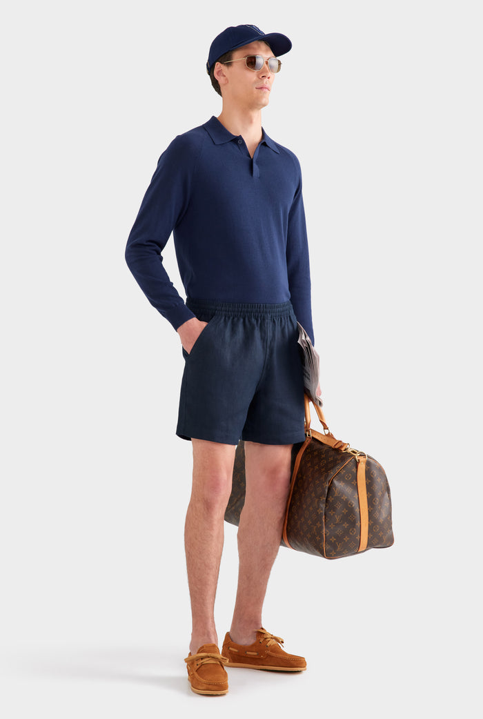 Heavyweight Lounge Short - Navy