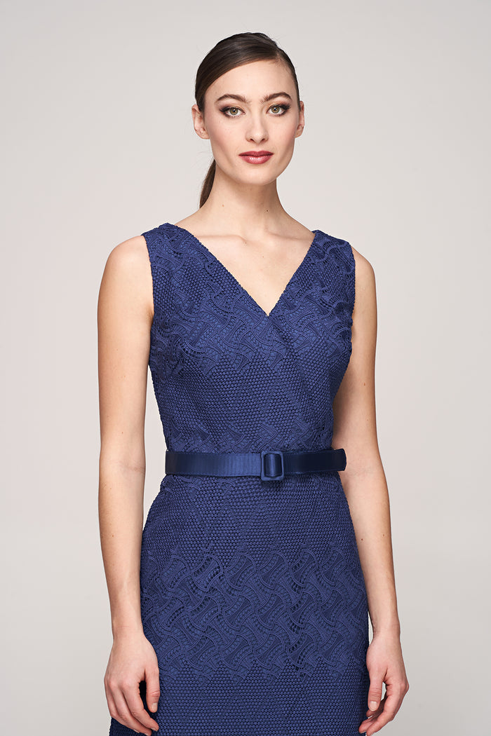 Hendrix Lace Column Gown