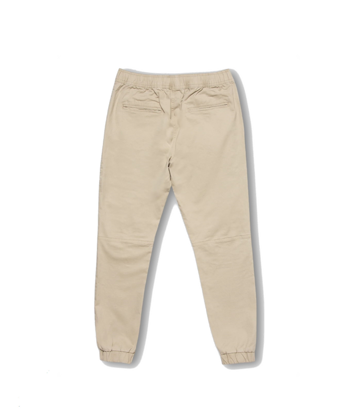Henleys Blake Moto Jogger Pants (Stone)