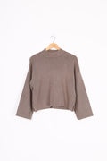 Henne Womens Brown Jumper Size XS