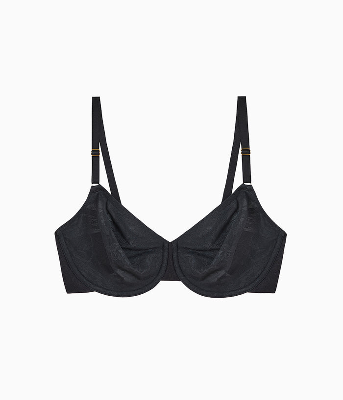 High Profile™ Underwire Bra: Black