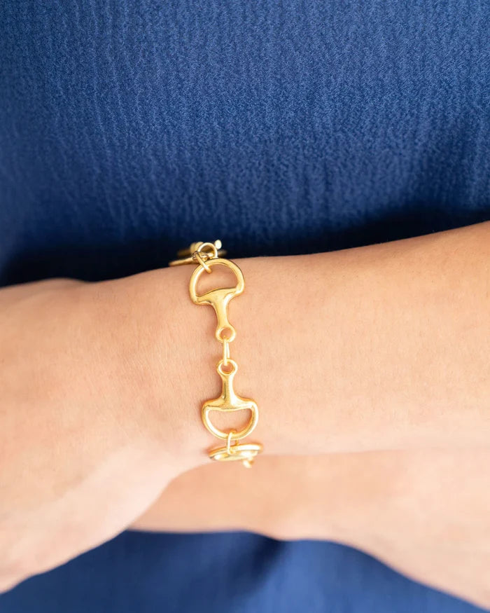 Horse Bit Toggle Bracelet