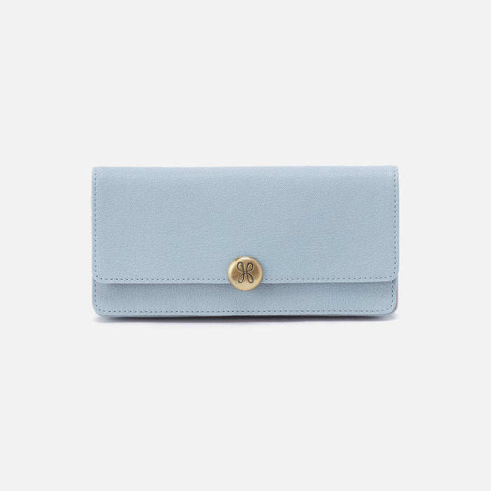 Hobo Hutton Large Wallet | Dusted Sky
